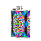 Abstrakter Art. 117 Wrapped Flask Flachmann (Links)