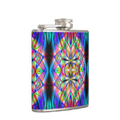 Abstrakter Art. 117 Wrapped Flask Flachmann (Rechts)