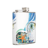 Abstrakter Art 30 Wrapped Flask Flachmann (Rechts)