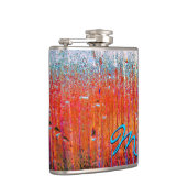 Abstrakter Art. 81 Wrapped Flask Flachmann (Rechts)