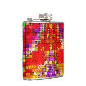 Abstrakter Art. 93A Wrapped Flask Flachmann (Rechts)