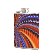 Abstrakter Art. 95 Wrapped Flask Flachmann (Links)