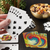 Abstrakter Artikel 10 Spielkarten (In Situ)