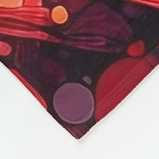 Abstrakter Artikel 4 - Fleecedecke (Ecke)