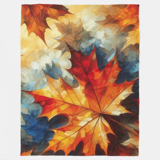 Abstrakter Artikel 5 - Fleecedecke (Vorderseite)