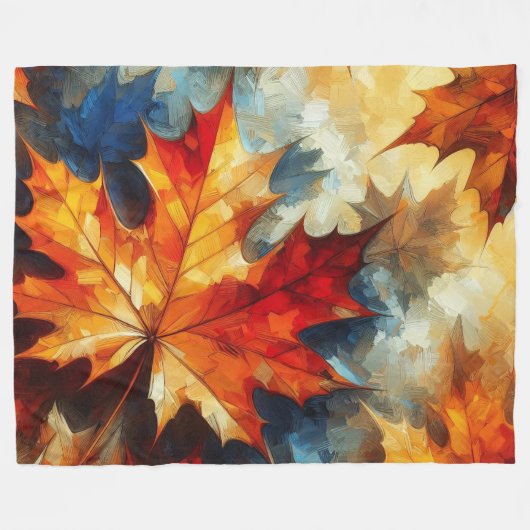 Abstrakter Artikel 5 - Fleecedecke (Vorderseite (Horizontal))