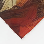 Abstrakter Artikel 5 - Fleecedecke (Ecke)