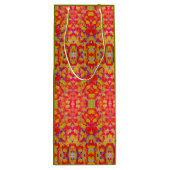 Abstrakter Artikel 8 Geschenktüte Für Weinflaschen (Rückseite)