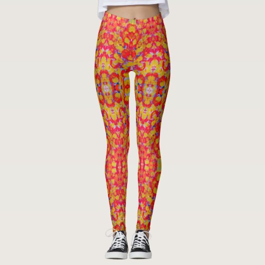 Abstrakter Artikel 8 Leggings (Vorderseite)