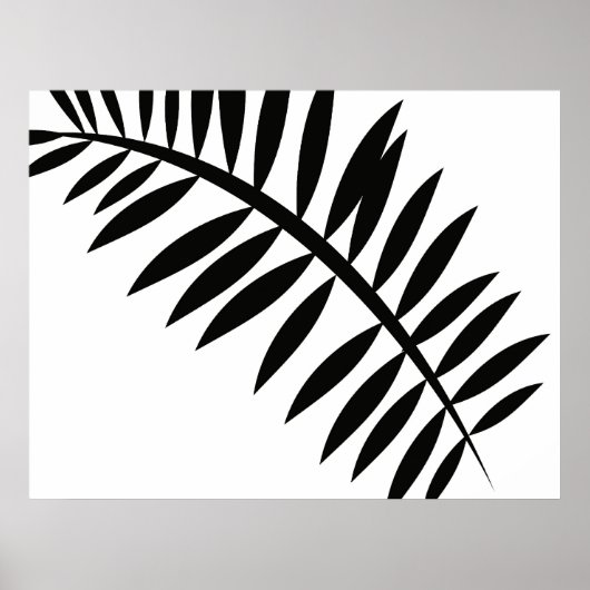 Abstrakter asiatischer Vorsprung 2 Poster (Vorne)