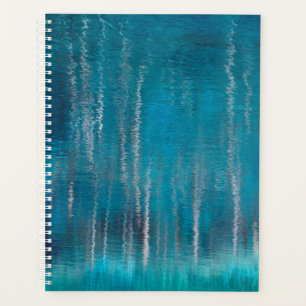 Abstrakter Aspen Tree Reflection Planner Planer