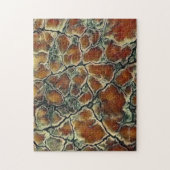 Abstrakter Asphalt in Farbe Puzzle (Vertikal)