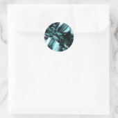 Abstrakter Aufkleber abstempeln (Tasche)