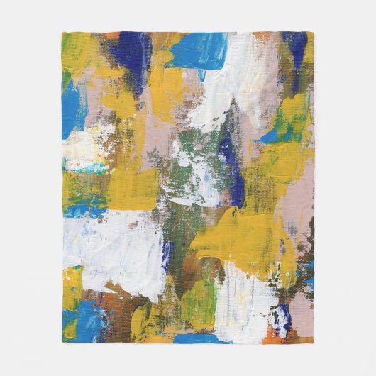 Abstrakter Ausdruck #11 durch Michael Moffa Fleecedecke (Vorderseite)