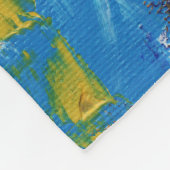 Abstrakter Ausdruck #11 durch Michael Moffa Fleecedecke (Ecke)