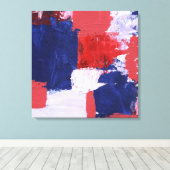 Abstrakter Ausdruck #1 von Michael Moffa Leinwanddruck (Insitu (Holzboden))