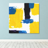 Abstrakter Ausdruck #2 von Michael Moffa Leinwanddruck (Insitu (Holzboden))