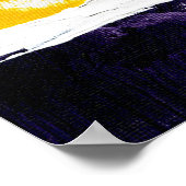 Abstrakter Ausdruck #2 von Michael Moffa Poster (Ecke)