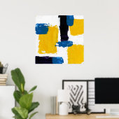 Abstrakter Ausdruck #2 von Michael Moffa Poster (Heimbüro)