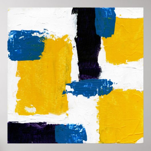 Abstrakter Ausdruck #2 von Michael Moffa Poster (Vorne)