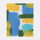 Abstrakter Ausdruck #3 durch Michael Moffa Fleecedecke (Vorderseite)