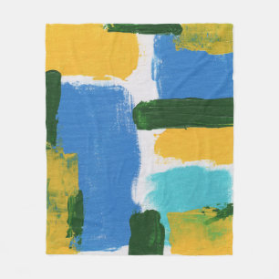 Abstrakter Ausdruck #3 durch Michael Moffa Fleecedecke