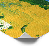 Abstrakter Ausdruck #3 von Michael Moffa Poster (Ecke)