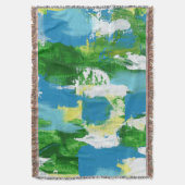 Abstrakter Ausdruck #5 durch Michael Moffa Decke (Vorderseite Vertikal)