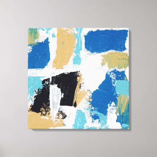 Abstrakter Ausdruck #6 von Michael Moffa Leinwanddruck (Vorderseite)