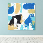 Abstrakter Ausdruck #6 von Michael Moffa Leinwanddruck (Insitu (Holzboden))