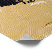 Abstrakter Ausdruck #6 von Michael Moffa Poster (Ecke)