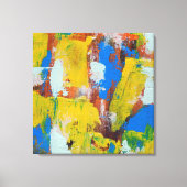 Abstrakter Ausdruck #8 von Michael Moffa Leinwanddruck (Vorderseite)