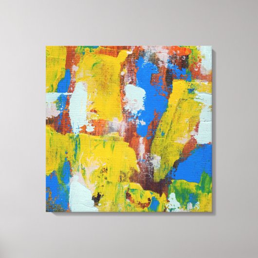 Abstrakter Ausdruck #8 von Michael Moffa Leinwanddruck (Vorderseite)