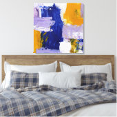 Abstrakter Ausdruck #9 von Michael Moffa Leinwanddruck (Insitu (Schlafzimmer))