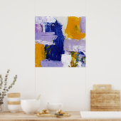 Abstrakter Ausdruck #9 von Michael Moffa Poster (Küche)