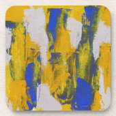Abstrakter Ausdruck Nr. 10 von Michael Moffa Getränkeuntersetzer (Vorderseite)