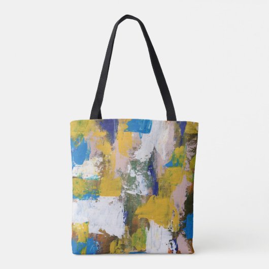 Abstrakter Ausdruck Nr. 11 von Michael Moffa Tasche (Rückseite)