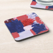 Abstrakter Ausdruck Nr. 1 von Michael Moffa Getränkeuntersetzer (Linke Seite)