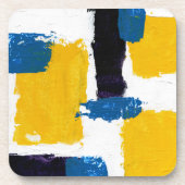 Abstrakter Ausdruck Nr. 2 von Michael Moffa Getränkeuntersetzer (Vorderseite)