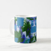 Abstrakter Ausdruck Nr. 4 von Michael Moffa Kaffeetasse (Vorderseite Links)
