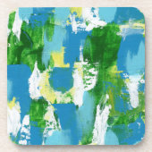 Abstrakter Ausdruck Nr. 5 von Michael Moffa Getränkeuntersetzer (Vorderseite)