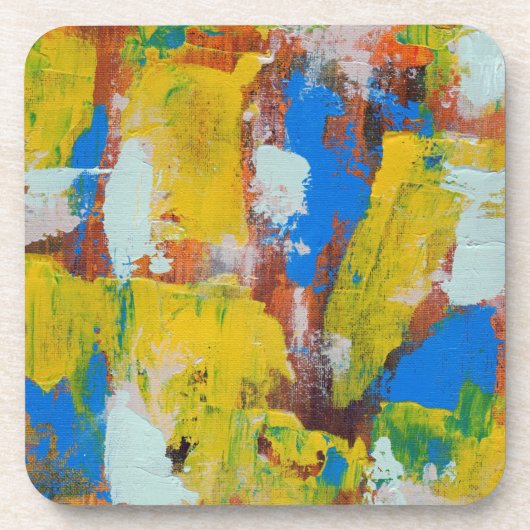 Abstrakter Ausdruck Nr. 8 von Michael Moffa Getränkeuntersetzer (Vorderseite)