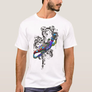 Abstrakter BALIGecko T-Shirt