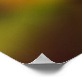 Abstrakter Ball-Kampf-Poster Poster (Ecke)