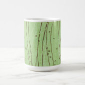 Abstrakter Bambusbaum Vintager Stil Tasse Cup (Mittel)