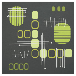 Abstrakter Barkcloth Stoff