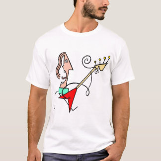 Abstrakter Baß T-Shirt