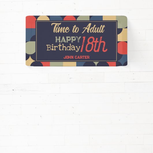 Abstrakter Bauhausstil Banner (InSitu)