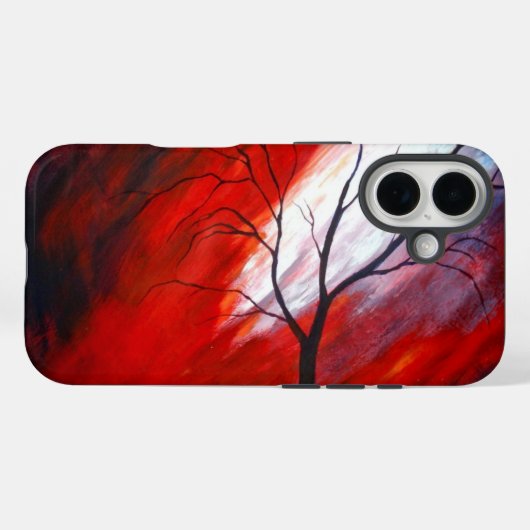 Abstrakter Baum Case-Mate iPhone Hülle (Rückseite (Horizontal))