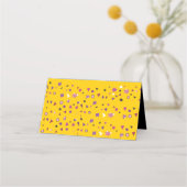 ABSTRAKTER BAUM DES LEBENS BAT Mitzvah Sitzplatz B Platzkarte (Rückseite)